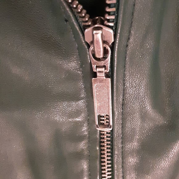 Genuine Leather d & co. 2X Jacket Forest Green - Picture 7 of 7